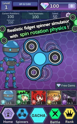 Anime Fidget Spinner Battle 15