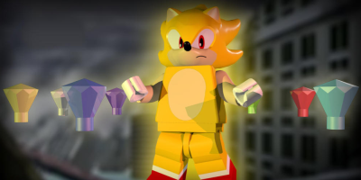 Super Sonic Makes Its Debut In The Lego Universe This Summer