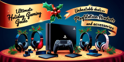 Ultimate Holiday Gaming Guide: Unbeatable Deals on PlayStation Headsets and Accessories