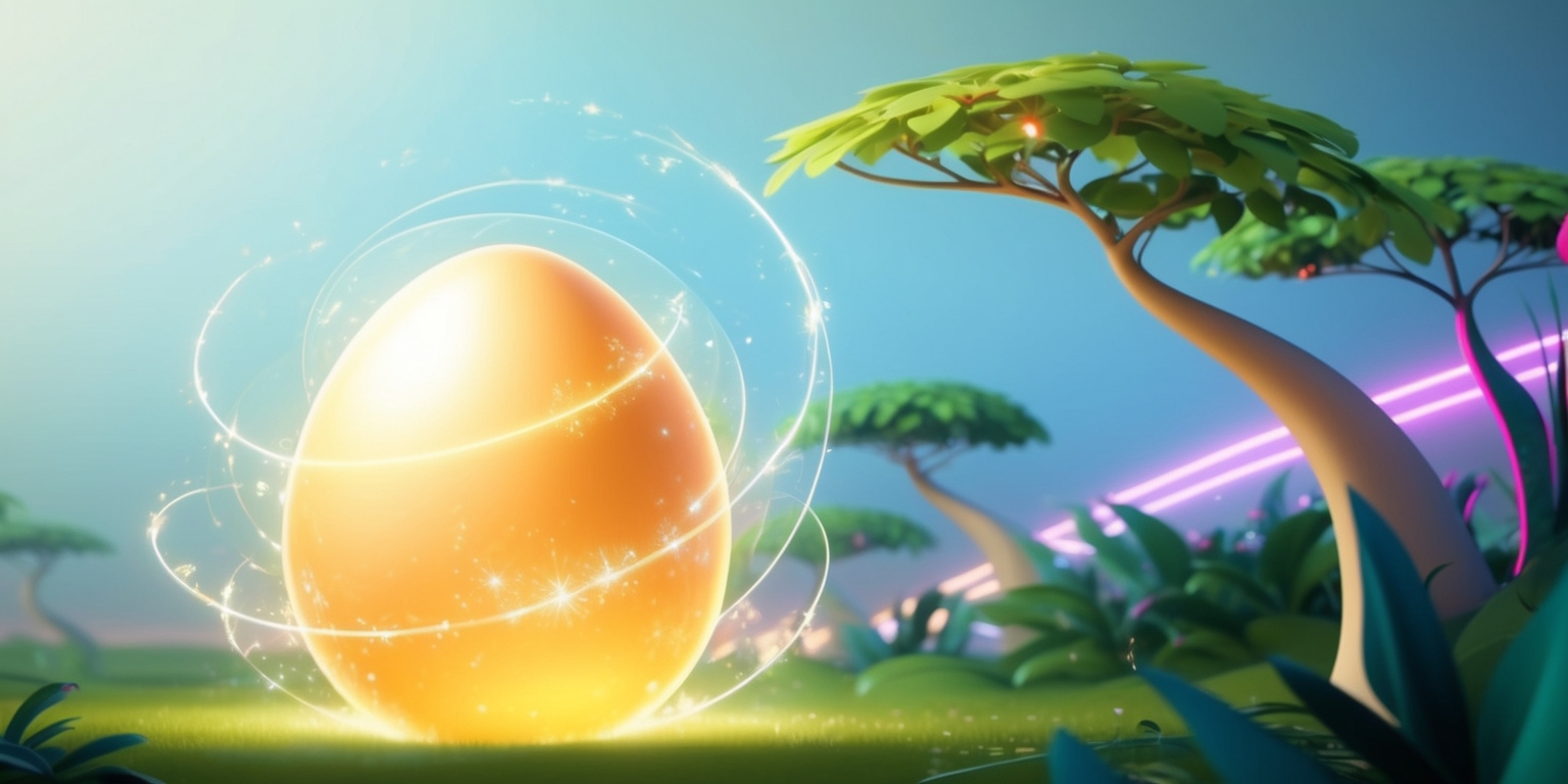 Paradise Egg: Cultivating Fortune in a Digital Eden