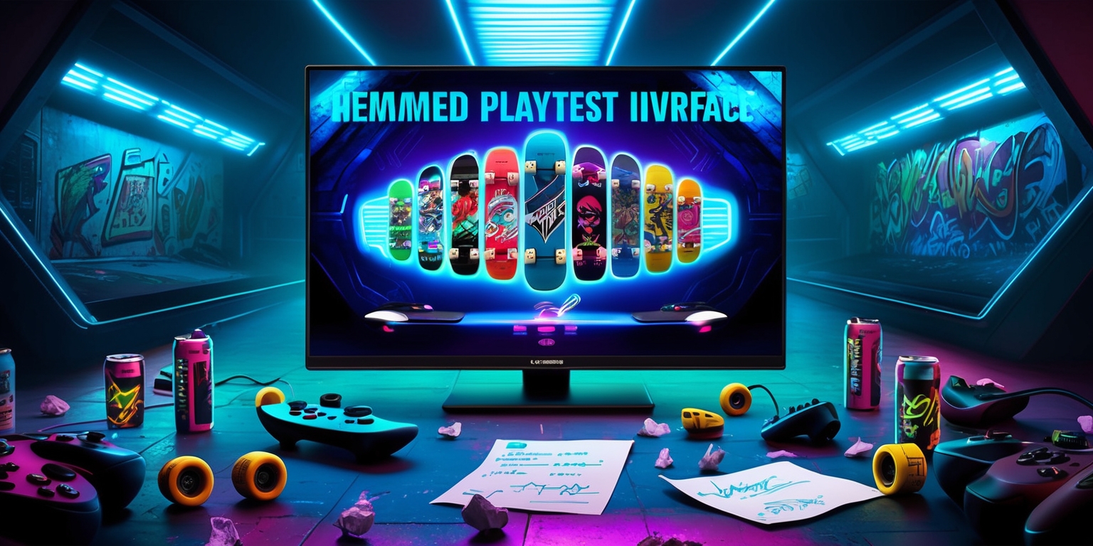 Revamped Playtest Unleashes Enhanced Customization and Features in Upcoming Skating Game