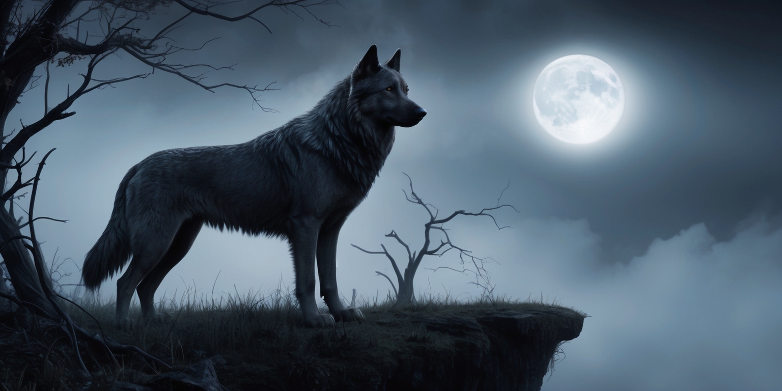 The Midnight Sentinel: A Canine's Fight Against the Unknown